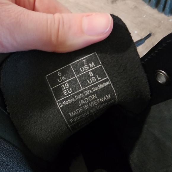 Dr. Martens Black Jadon Platform Boot 8 - Picture 11 of 12